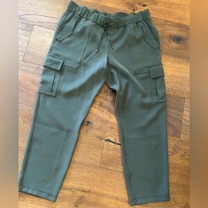 Lululemon High Rise Ankle Length Cargo Pants